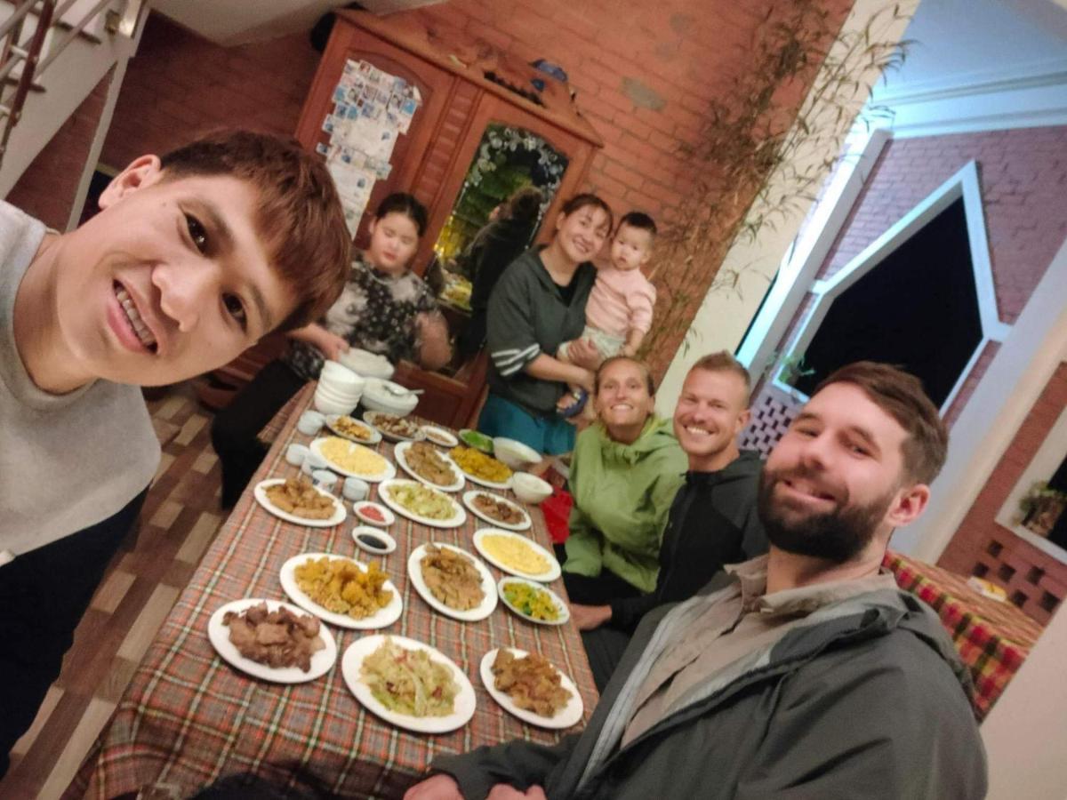 Du Gia View Homestay Lang Cac Экстерьер фото