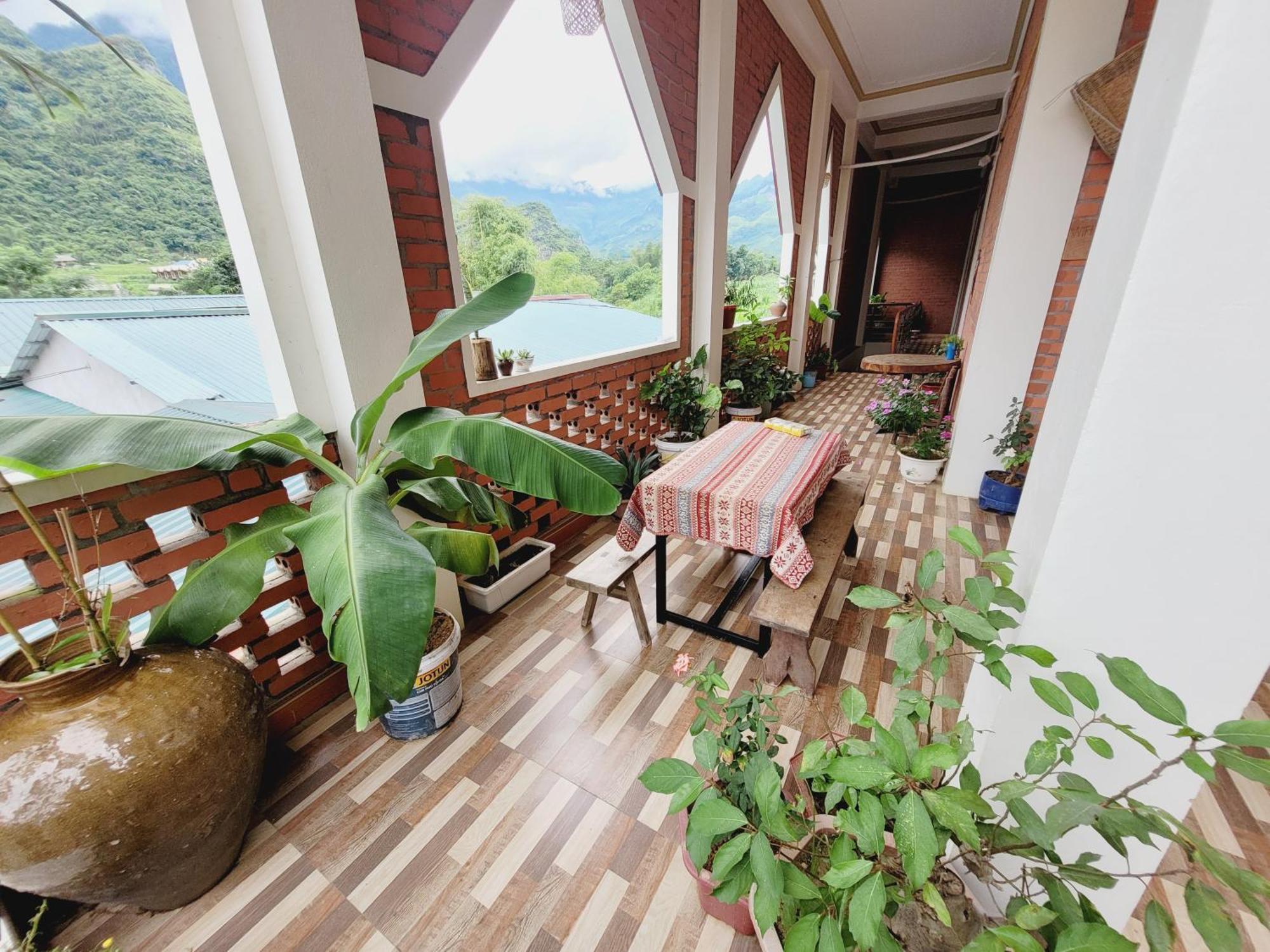 Du Gia View Homestay Lang Cac Экстерьер фото