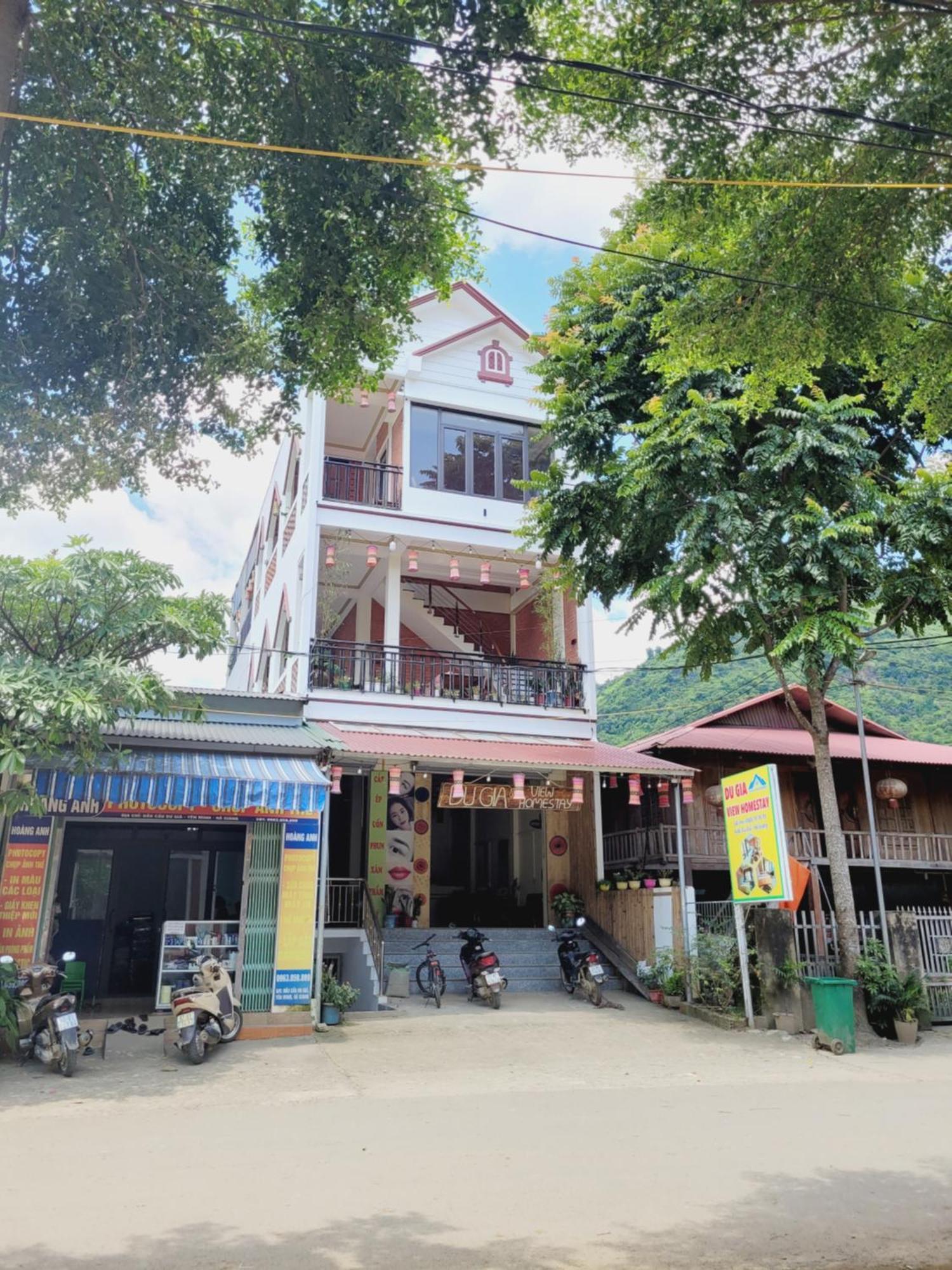 Du Gia View Homestay Lang Cac Экстерьер фото