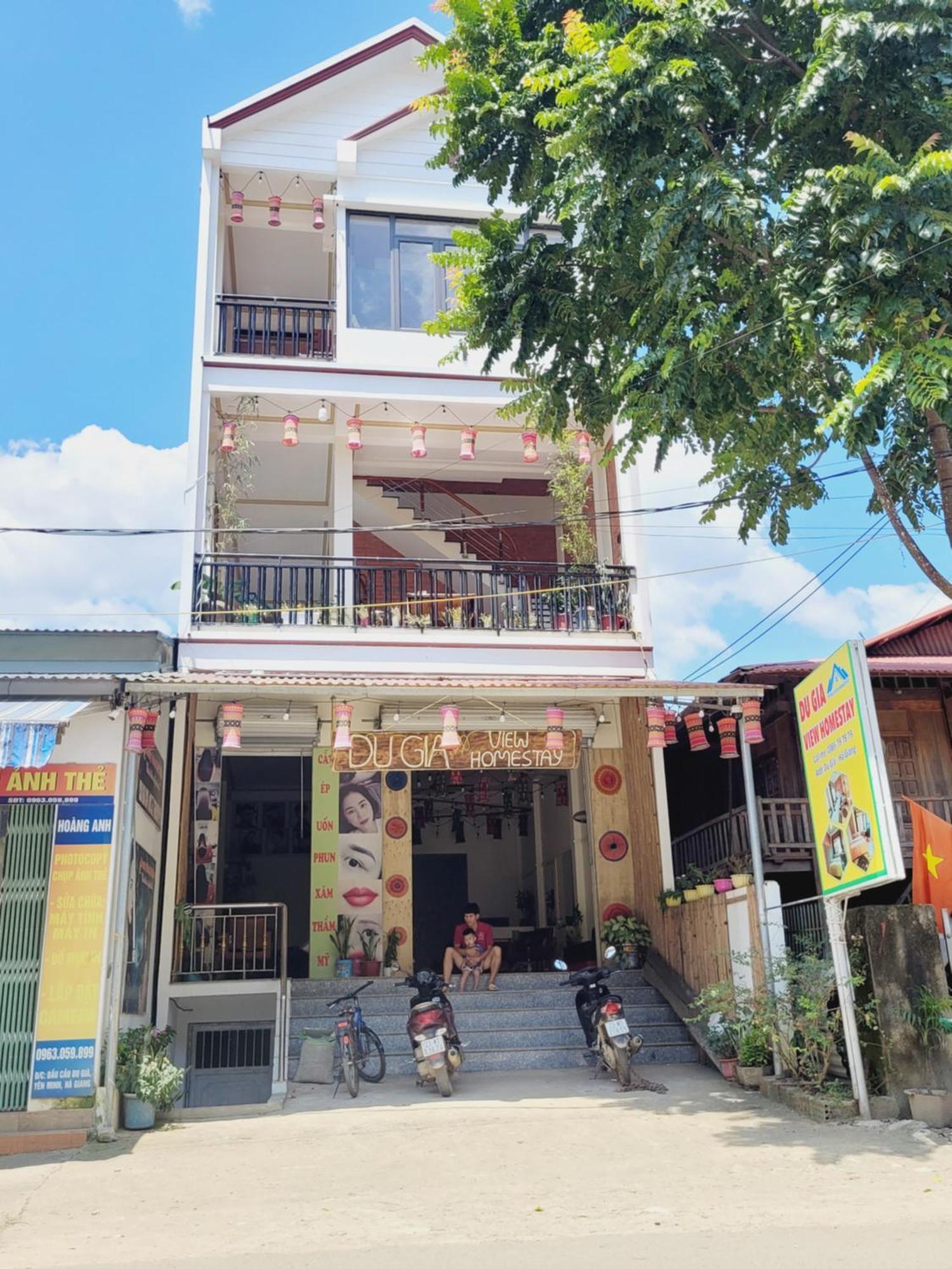 Du Gia View Homestay Lang Cac Экстерьер фото